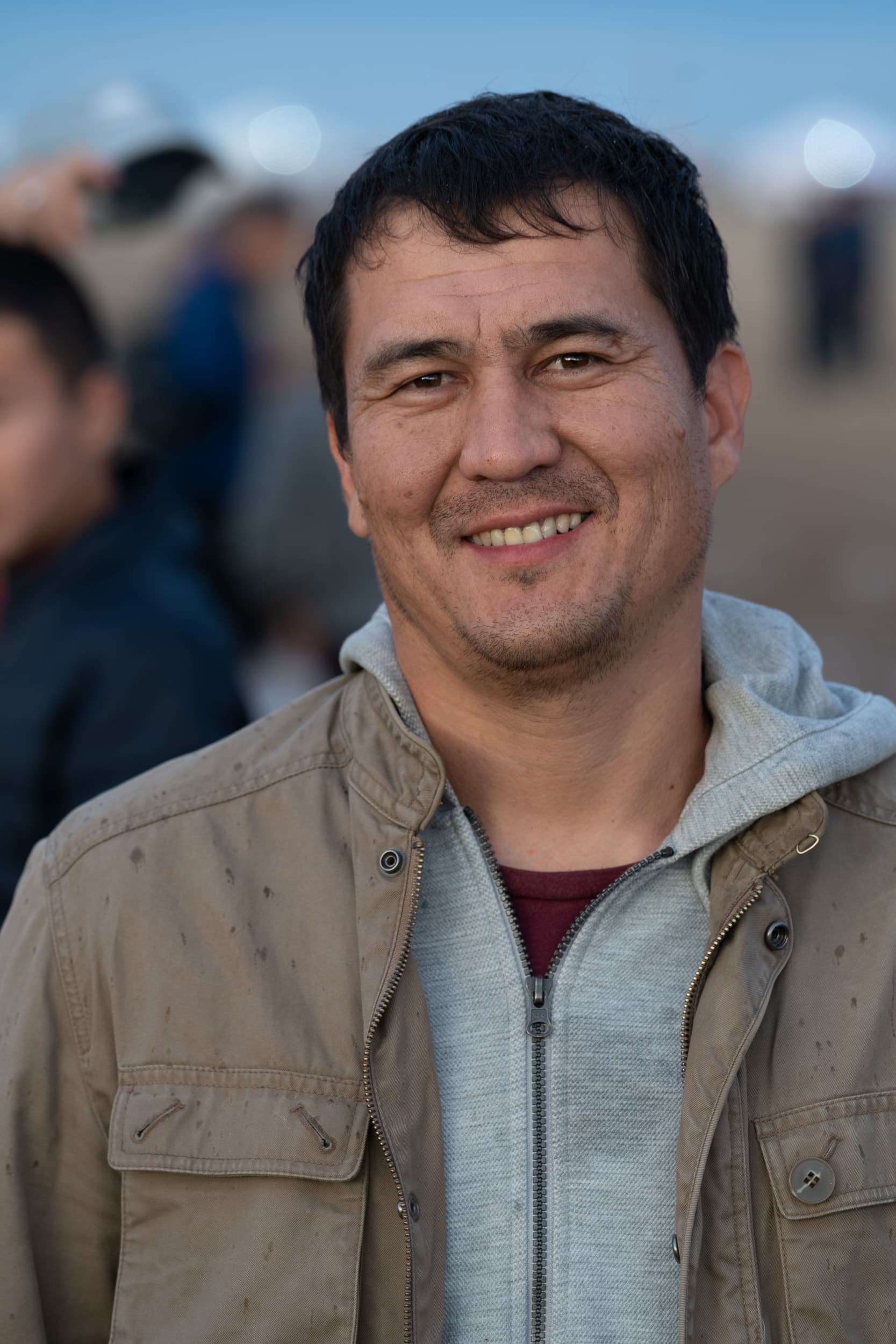 Kazakh man portrait