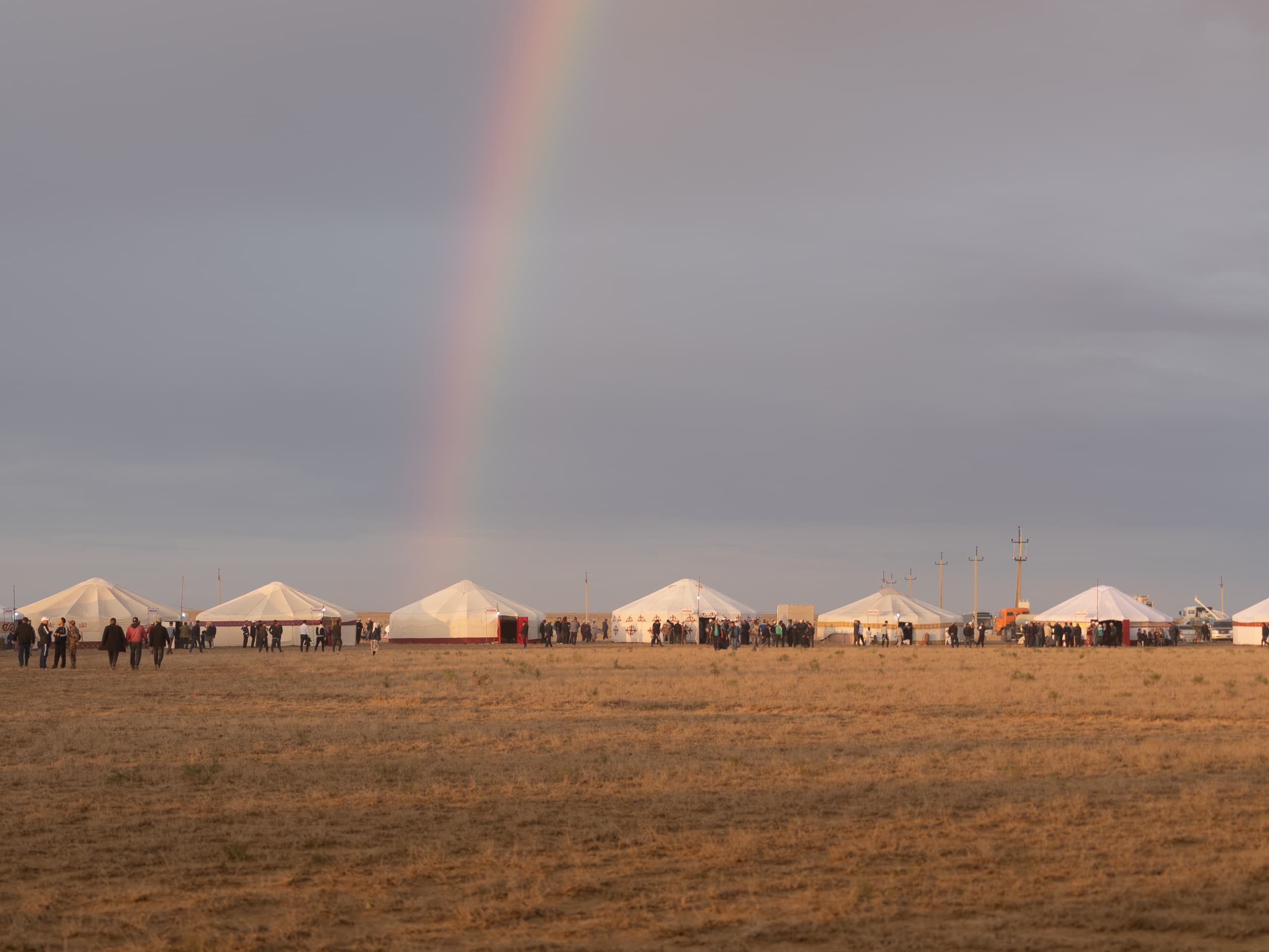 rainbow over Kazakhstan festival