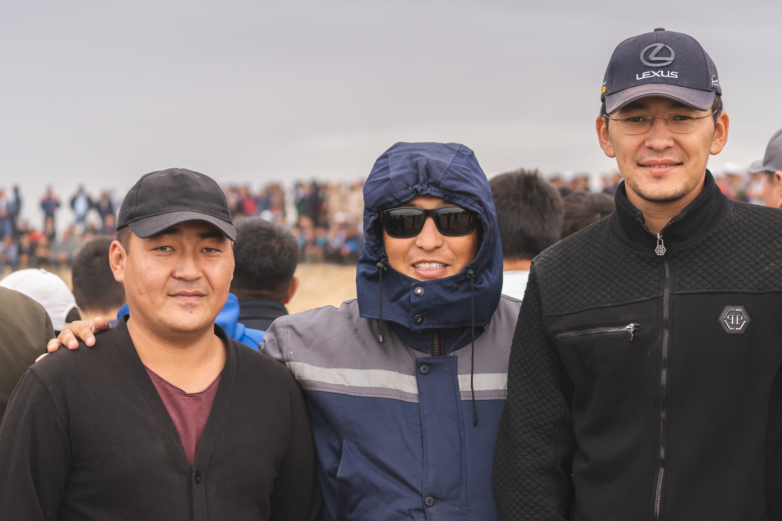 Three Kazakh men