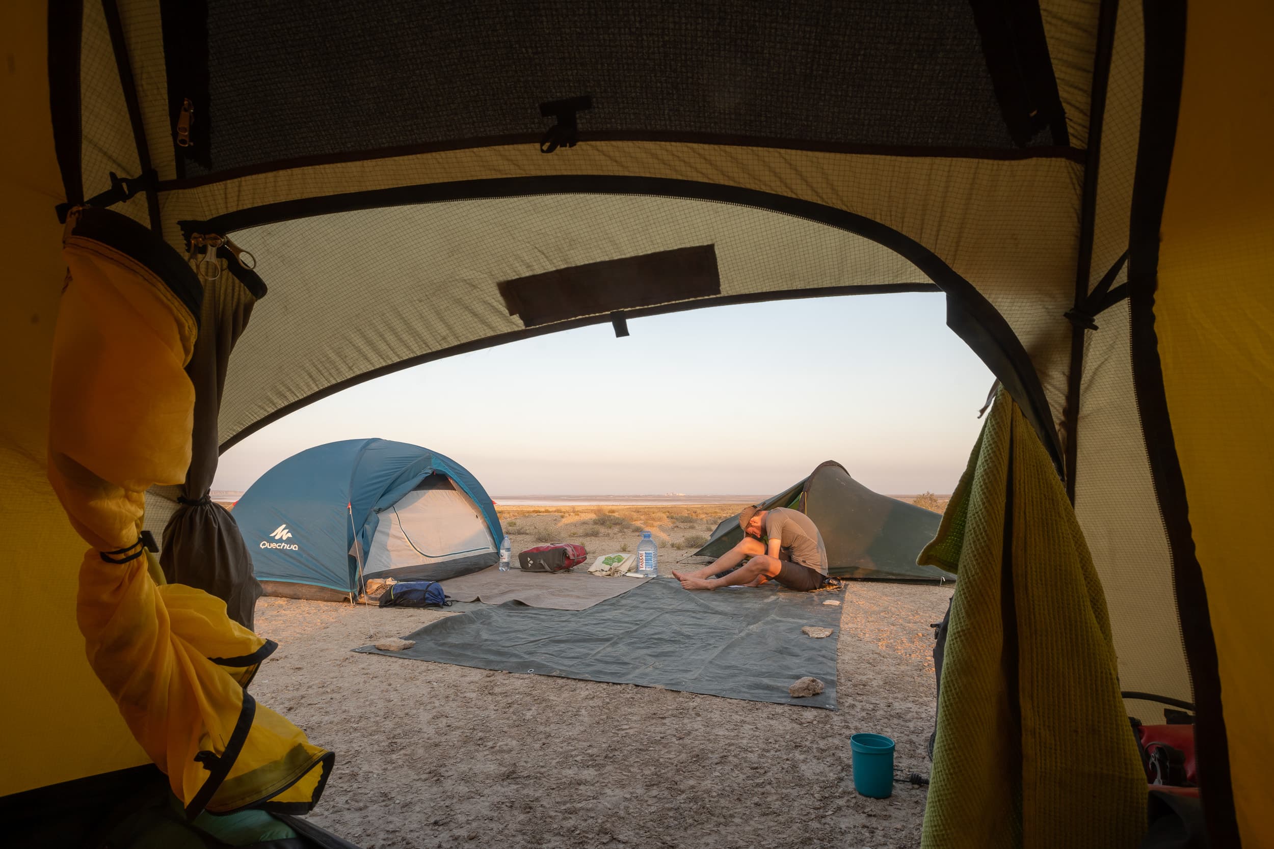 Camping Uzbekistan Desert