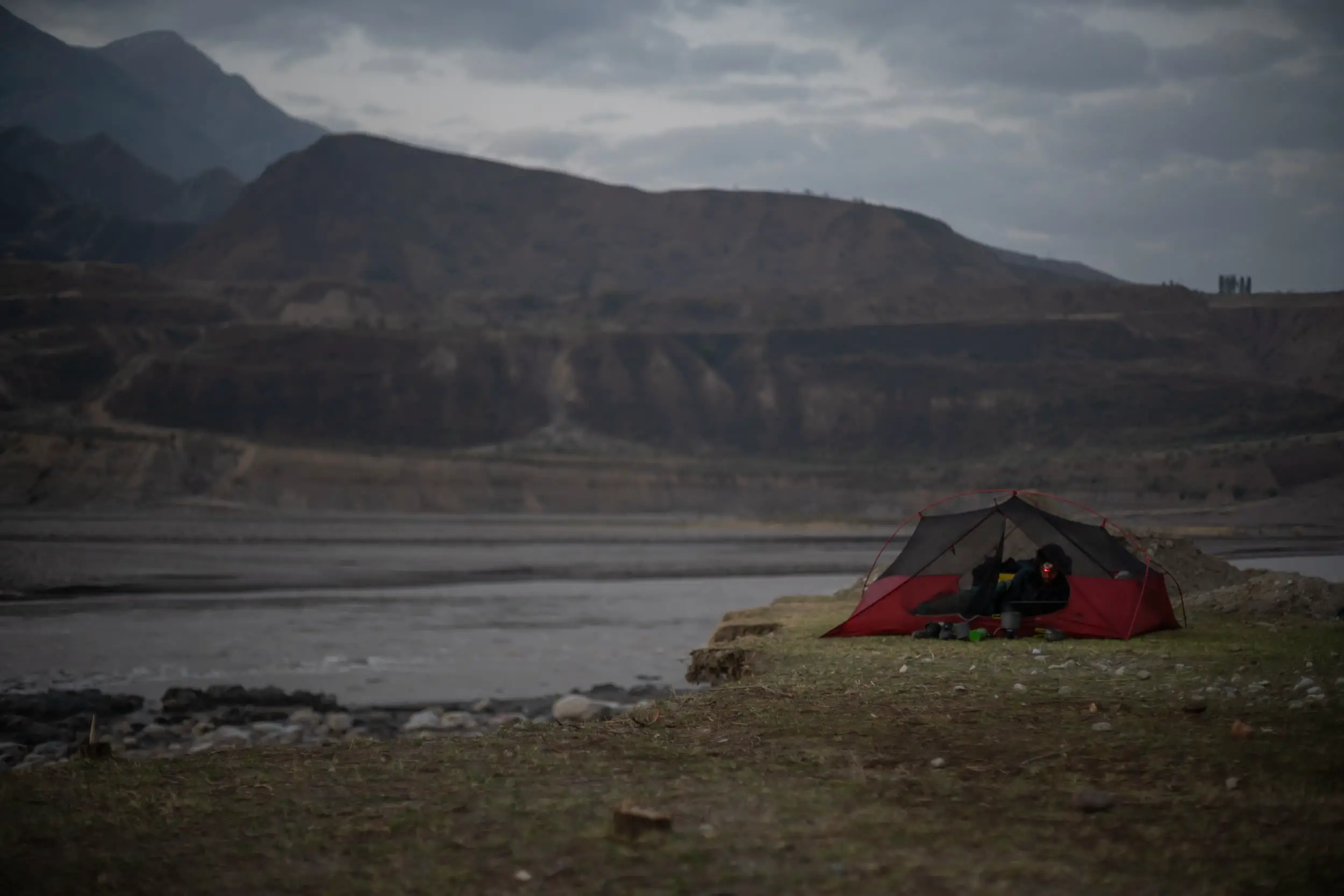 Camping in Tadjikistan