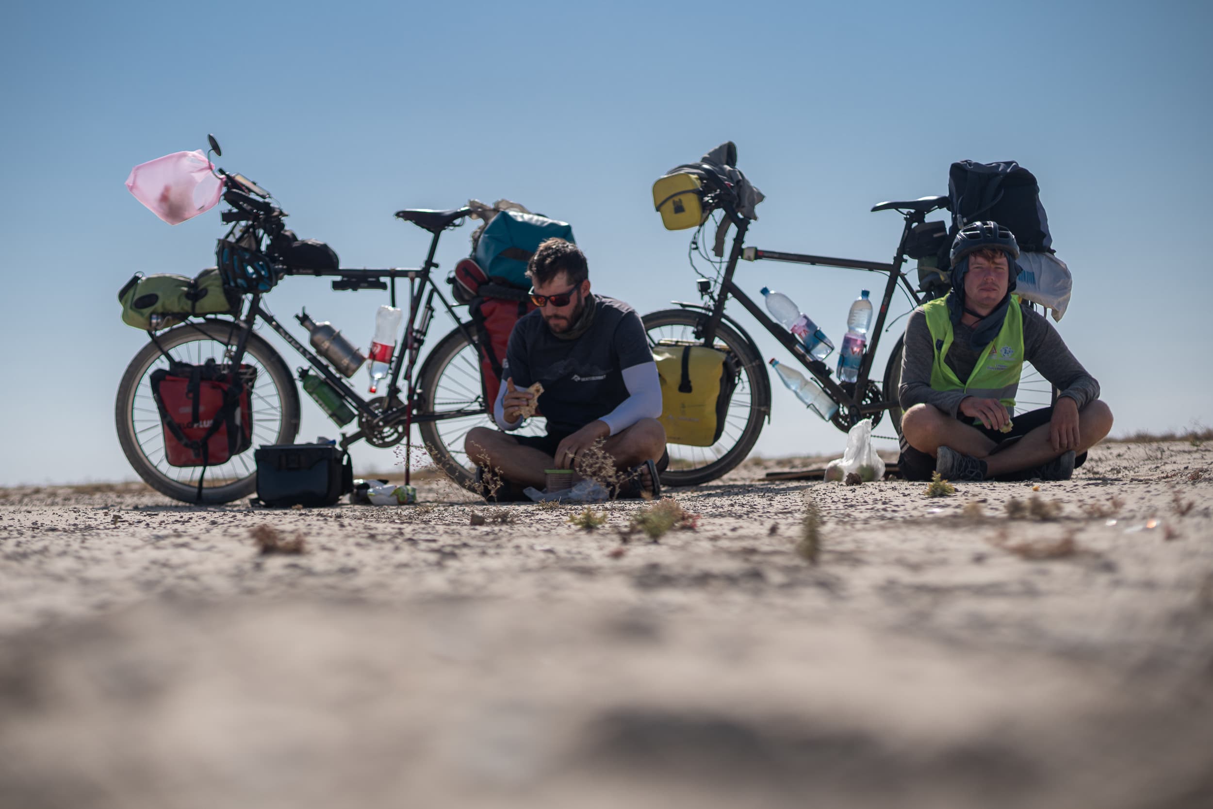 Cycling break in the desert