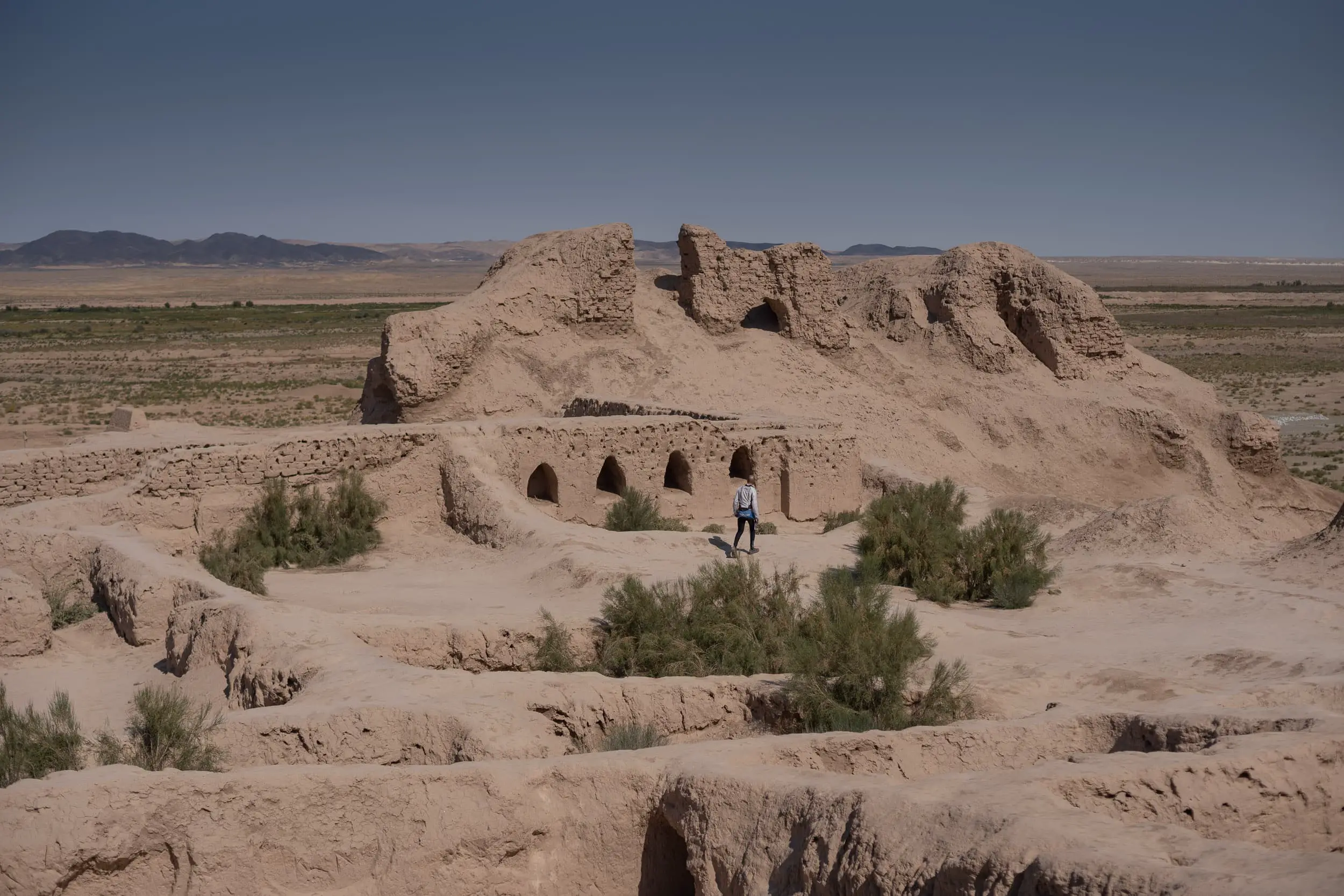 historical ruins Uzbekistan