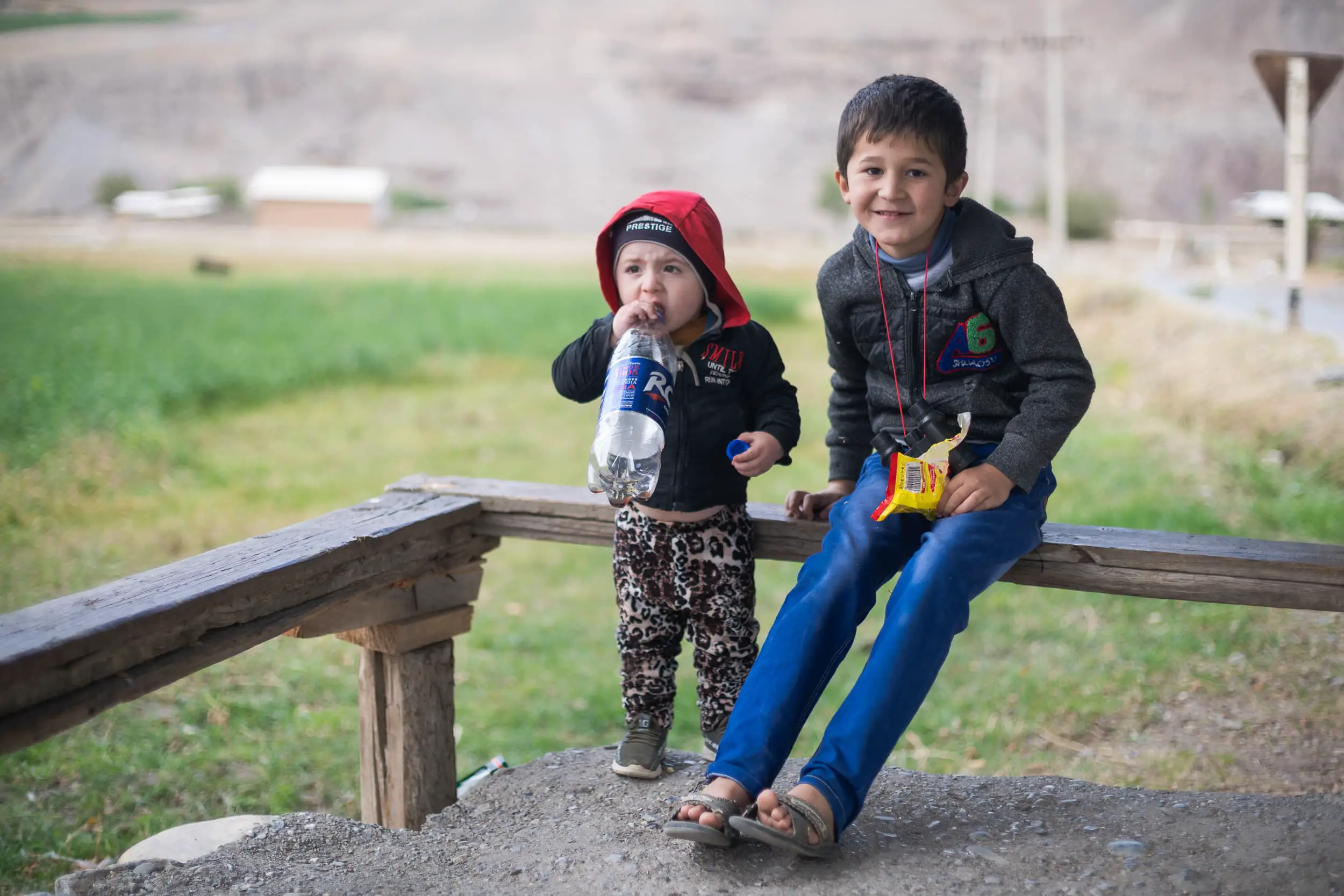 two little Tadjik boys