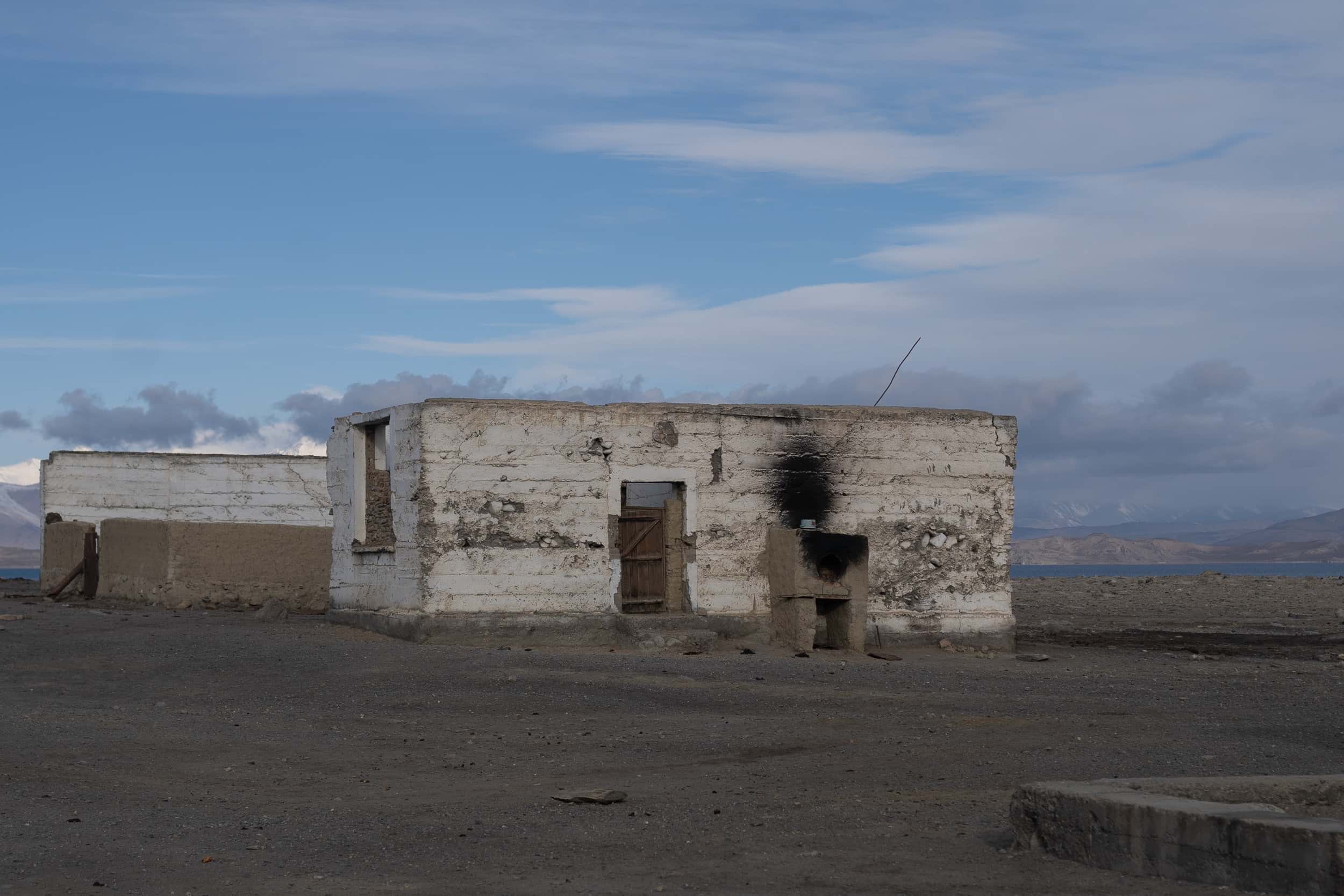 Karakul Pamir Highway village