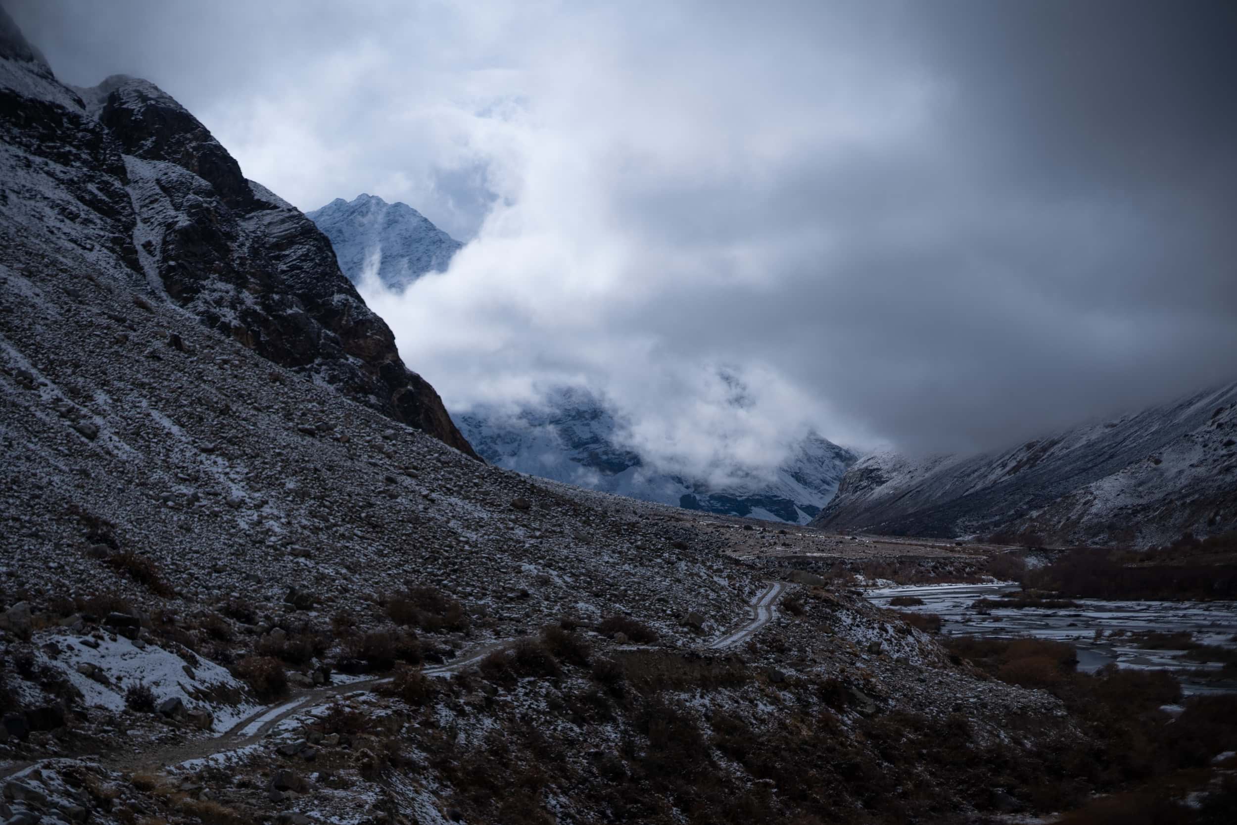 cloudy weather in Tadjikistan