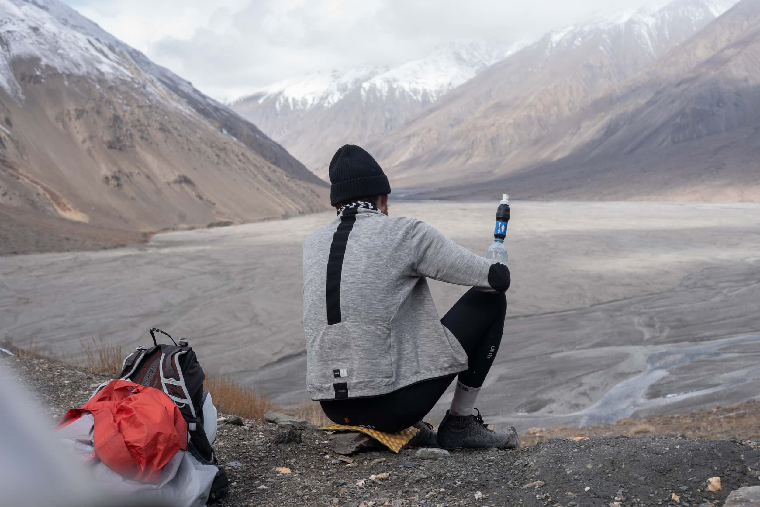 cycling break in the Pamir Mountains