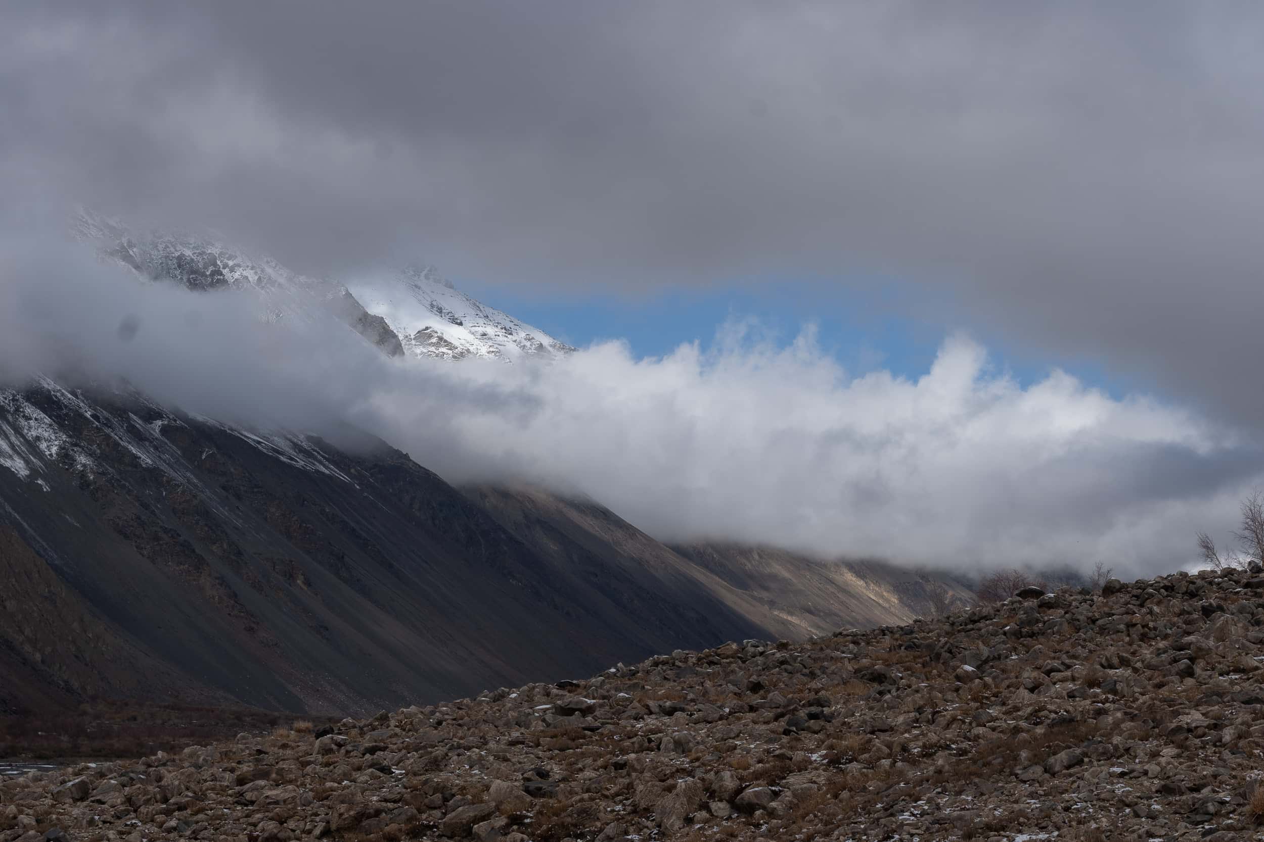 mixed weather Pamir Highway