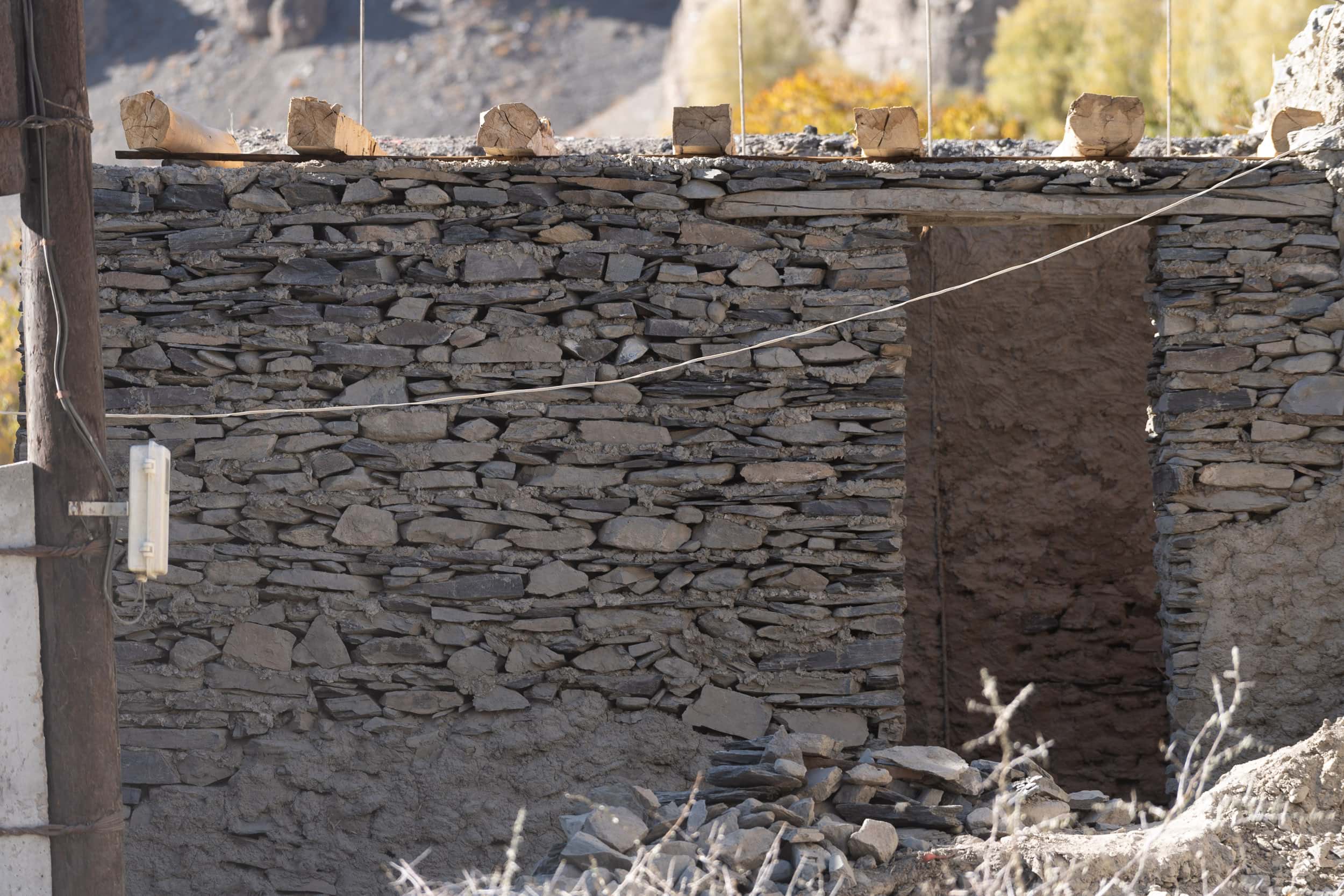 stone houses Bartang Valley