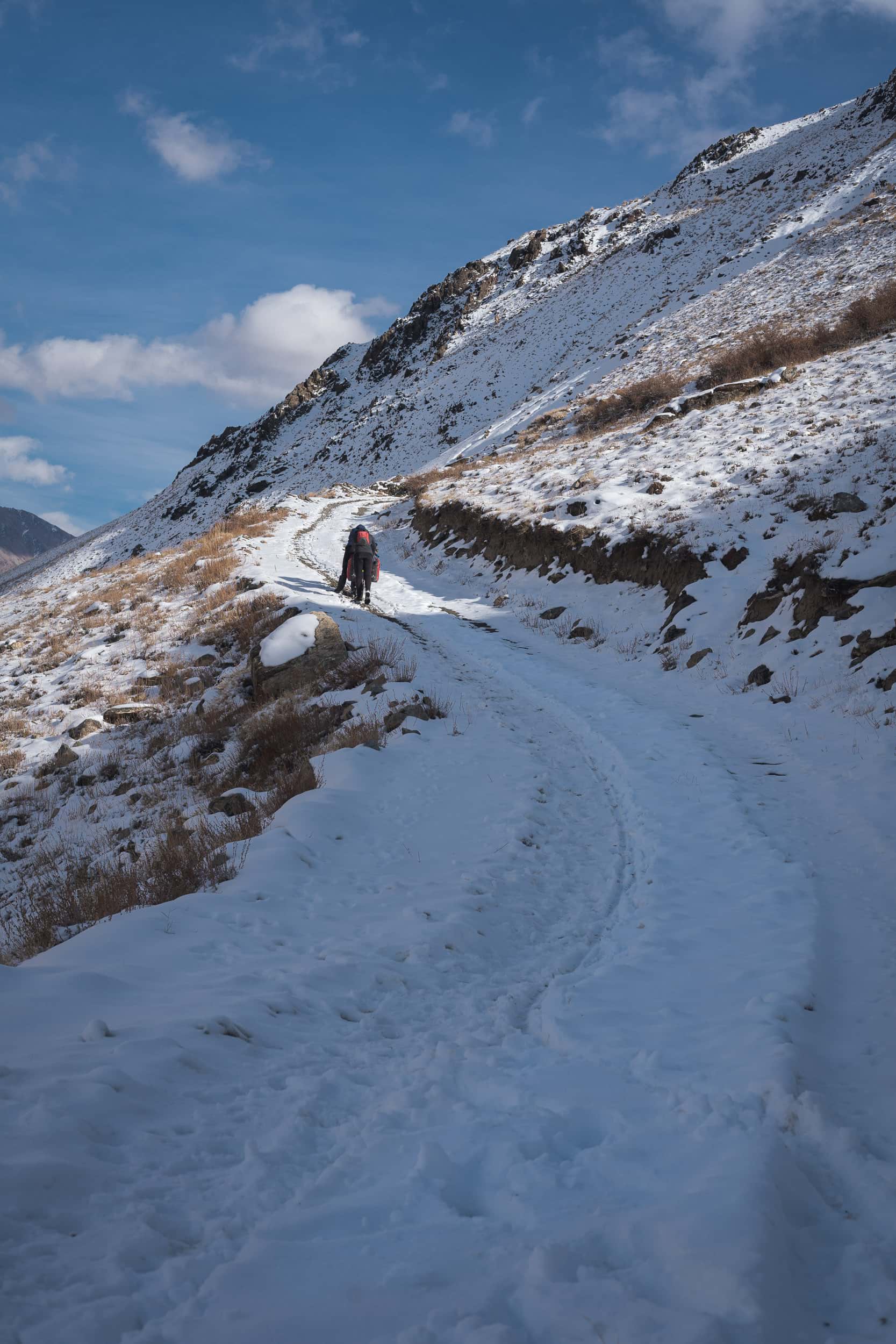 Bartang Valley in Winter