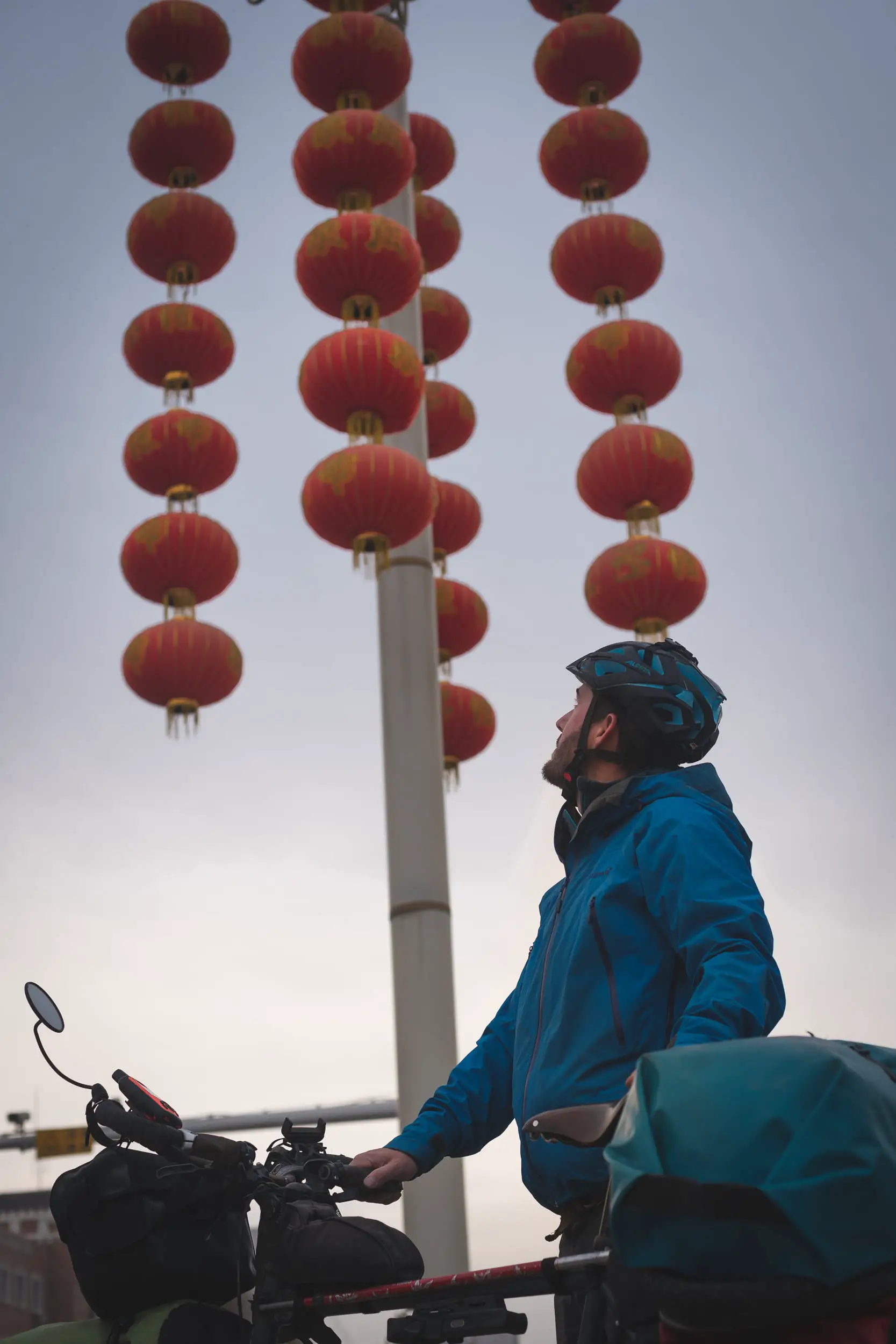 cycle touring Kashgar China