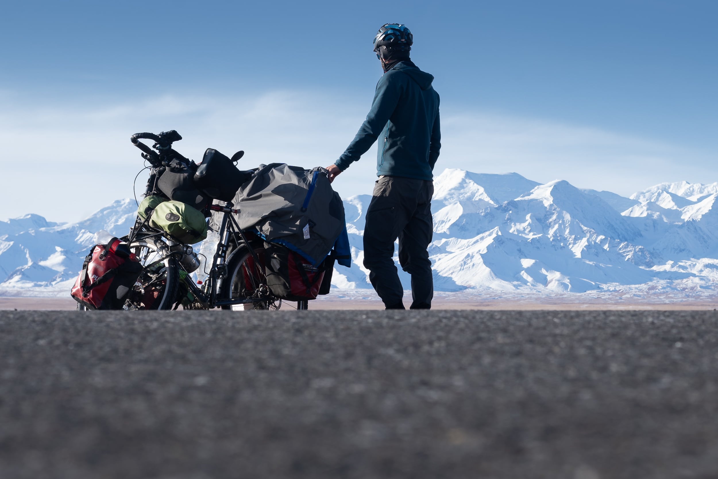 cycle touring Kyrgyzstan