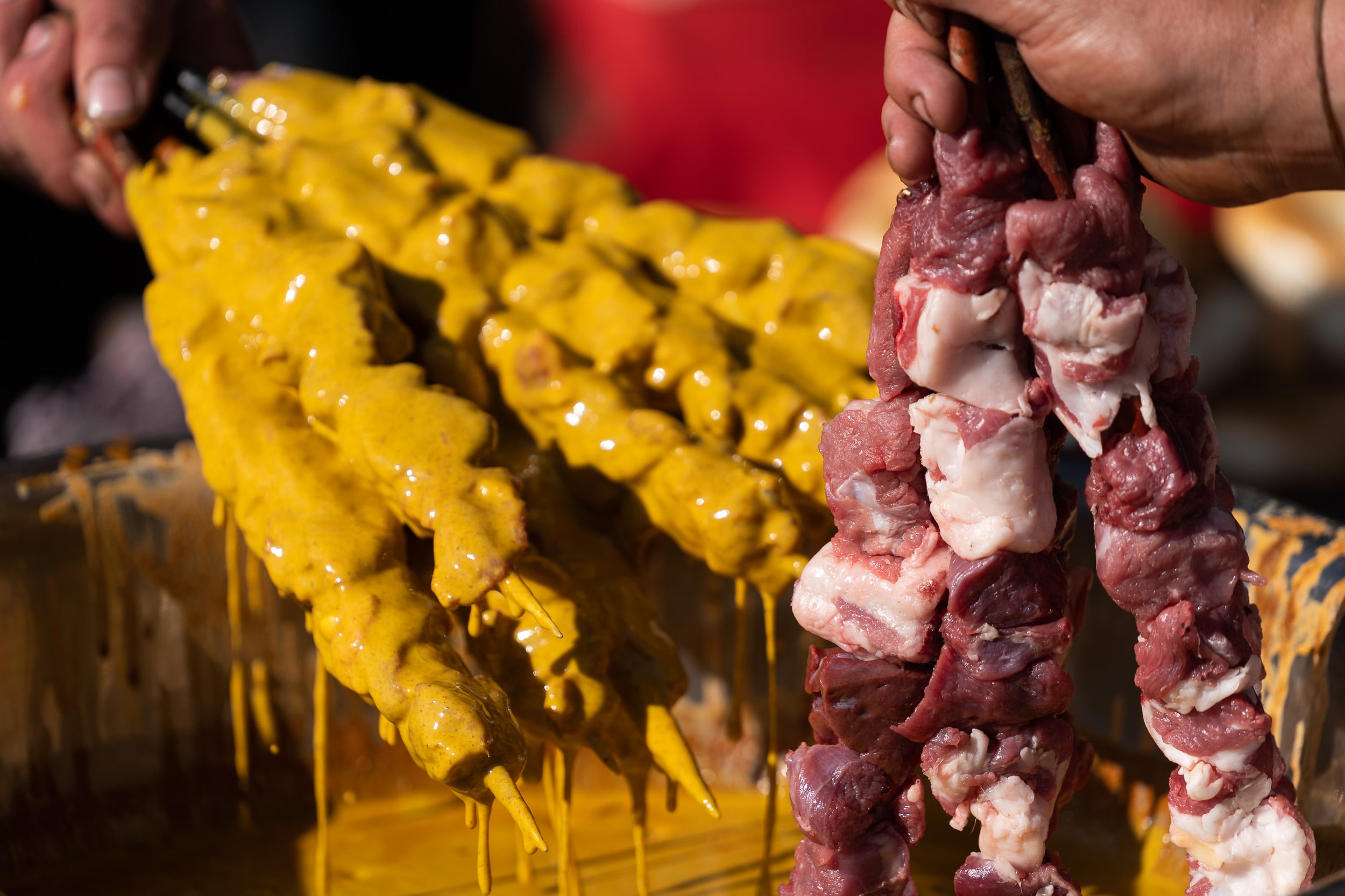 Kashgar kebabs China